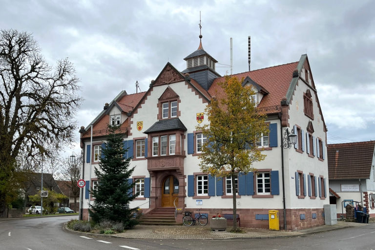 Fassadenrenovierung Rathaus