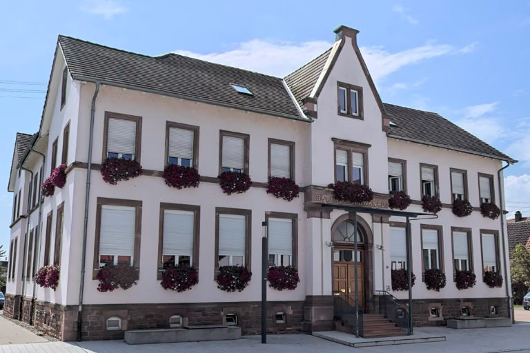 Fassadenrenovierung Rathaus
