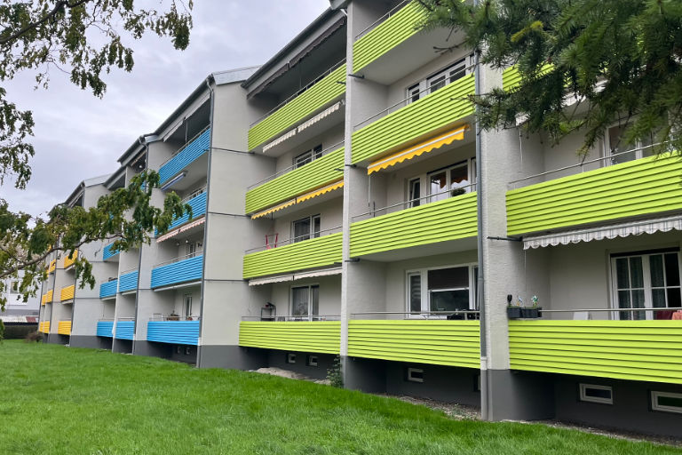 Fassadenrenovierung MFH in Nonnenweier